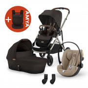 Gazelle 3in1 +AMYA - Chocolate Brown/Almond Beige Chocolate Brown/Almond Beige